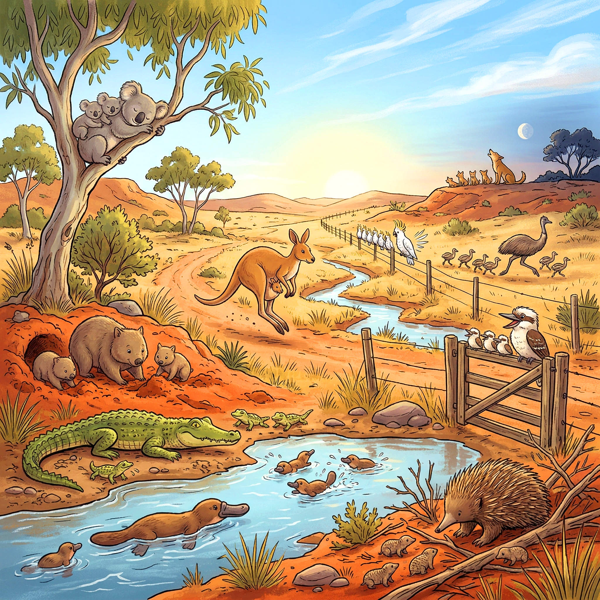 Over in the Outback — track artwork